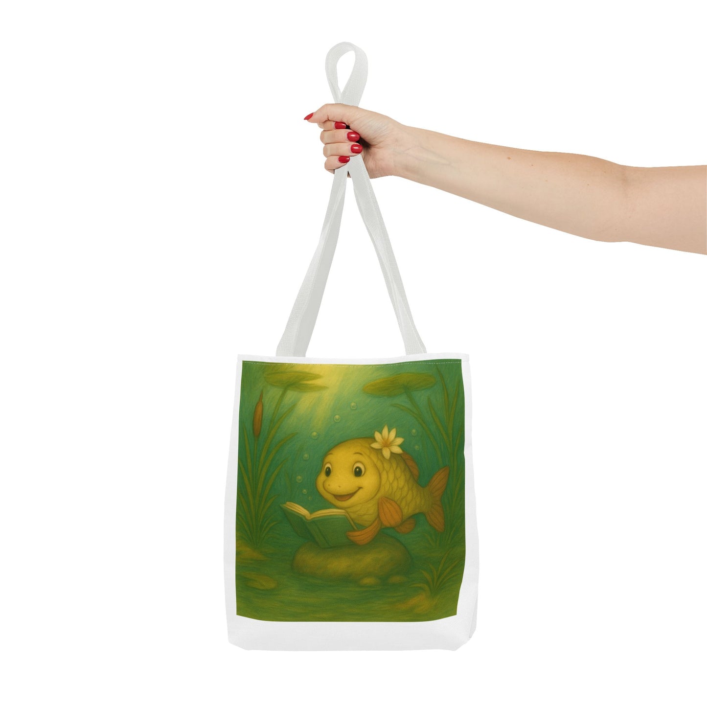 Whimsical Fish Tote Bag, Cute Underwater Style, Eco-Friendly Shopping Bag, Inspirational Quote Carrier, Perfect Gift for Nature [...]