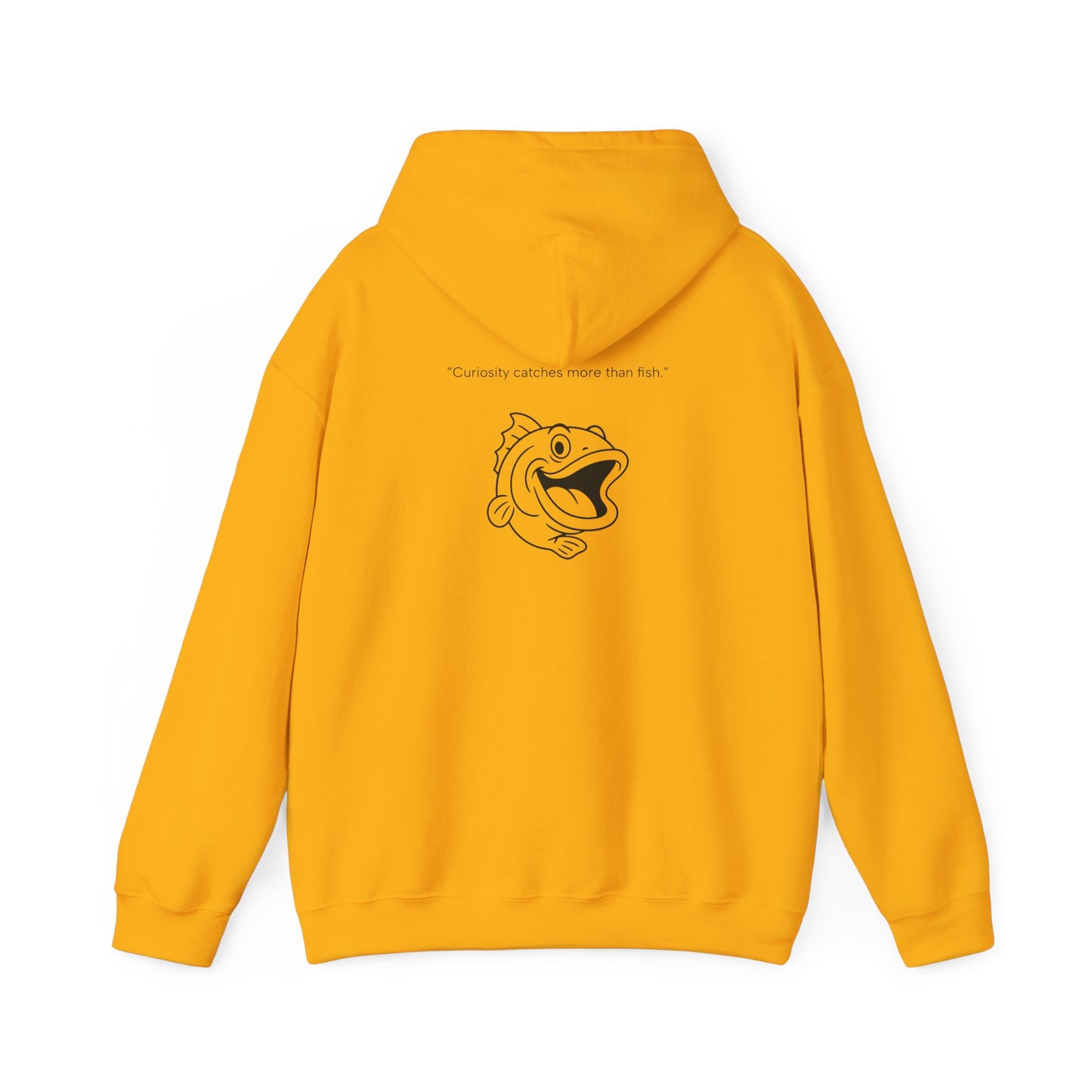 Curiosity Crew Hoodie - Unisex Heavy Blend™ Sweatshirt, Cozy Apparel, Perfect Gift for Fish Lovers, Casual Outfit for Any Season, [...]