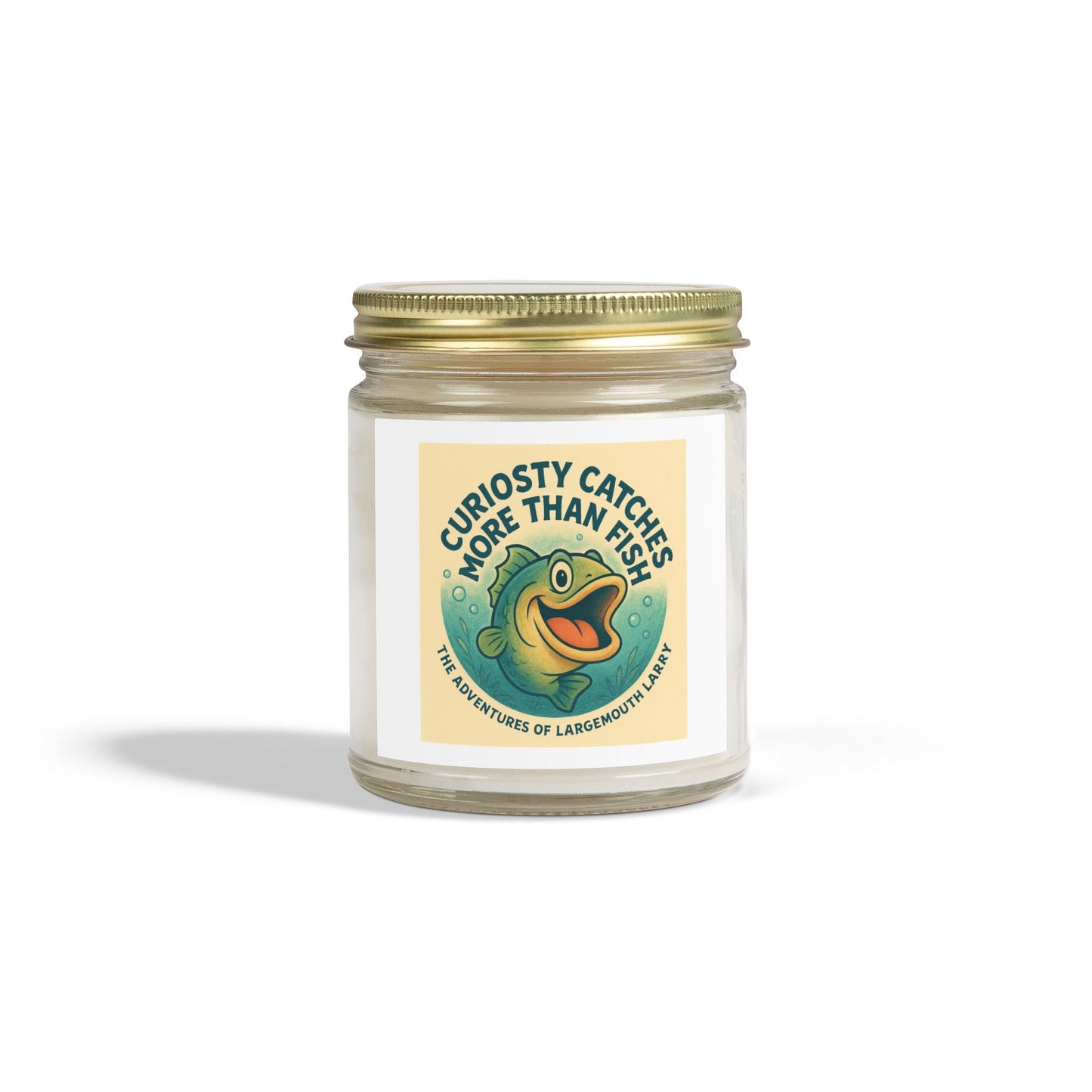 Curiosity Candles: Scented Coconut Apricot Wax, Cozy Home Gift, Eco-Friendly Decor, Relaxing Aromatherapy, Unique Party Favor