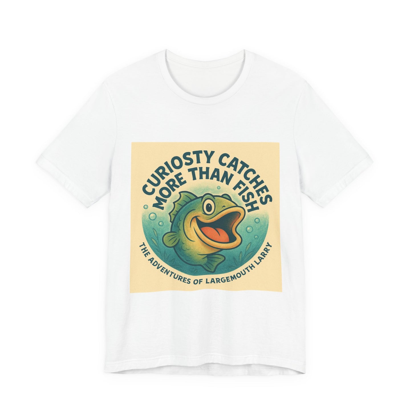 Curiosity Catches More Than Fish Tee, Fun Fishing Shirt, Gift for Anglers, Casual Summer Top, Outdoor Adventure Apparel, Fishing [...]