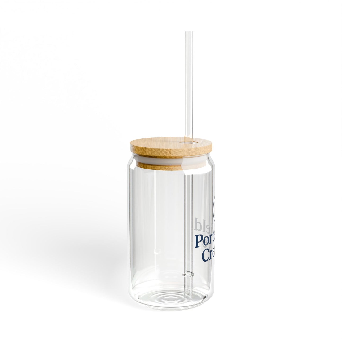Personalized Sipper Glass, Eco-Friendly Drinkware, Customizable Beverage Jar, Perfect for Gifts, Home Bar Accessories
