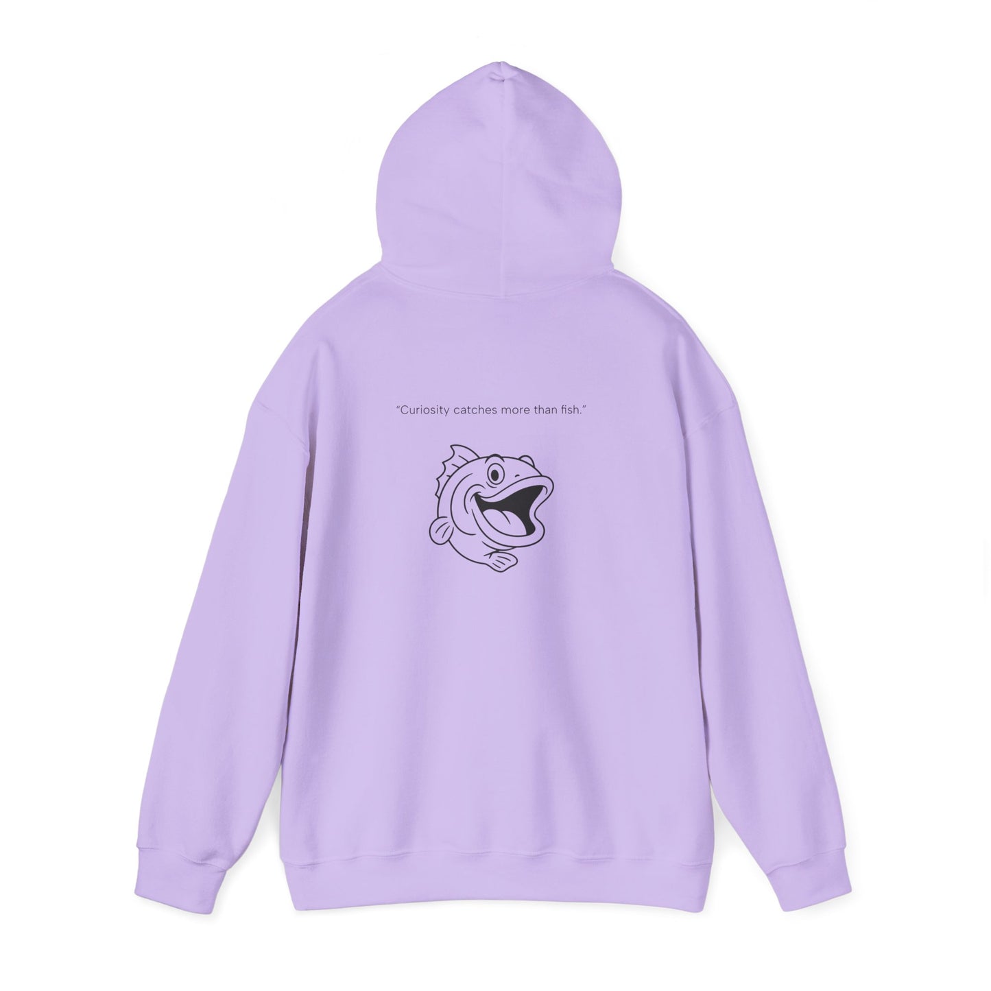Curiosity Crew Hoodie - Unisex Heavy Blend™ Sweatshirt, Cozy Apparel, Perfect Gift for Fish Lovers, Casual Outfit for Any Season, [...]