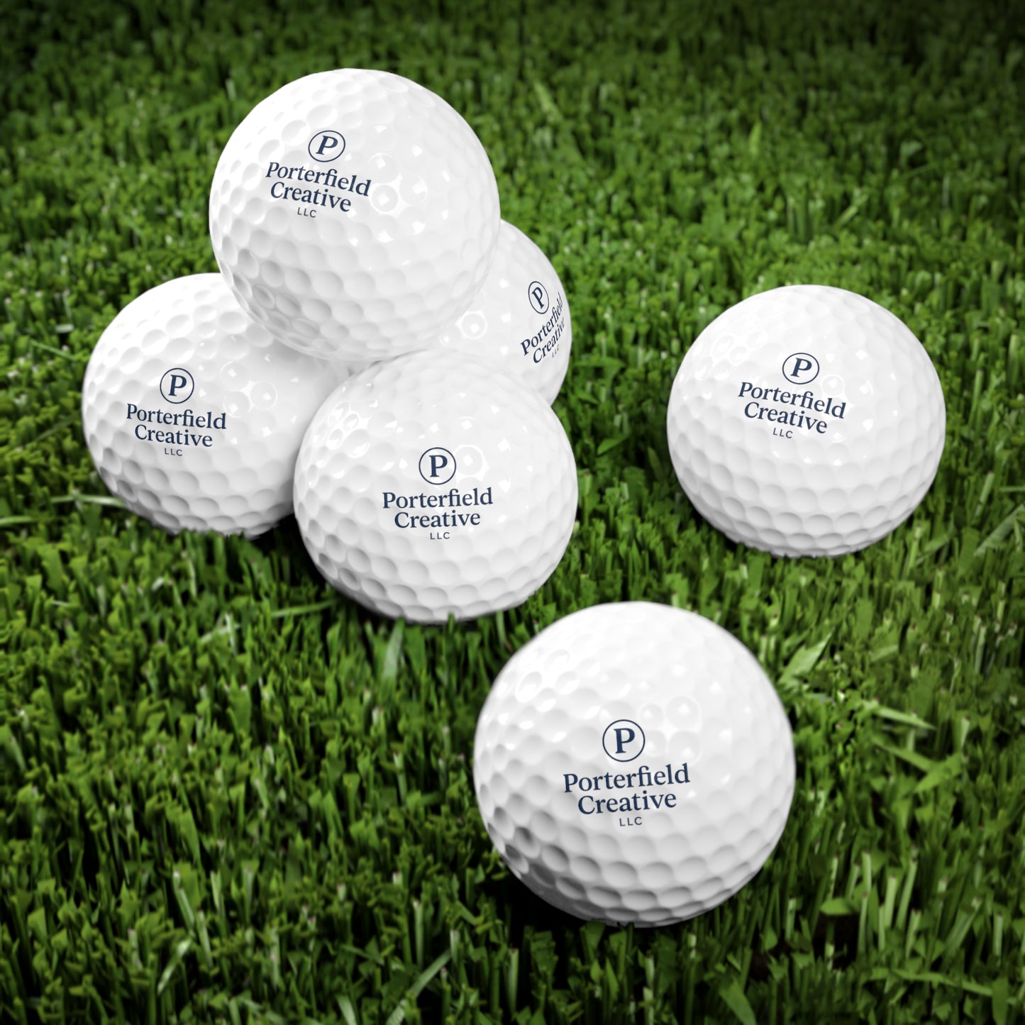 Personalized Golf Balls Gift Set, 6pcs Custom Golf Balls, Perfect for Golf Lovers, Birthday Gift, Corporate Gifts, Golf Accessories