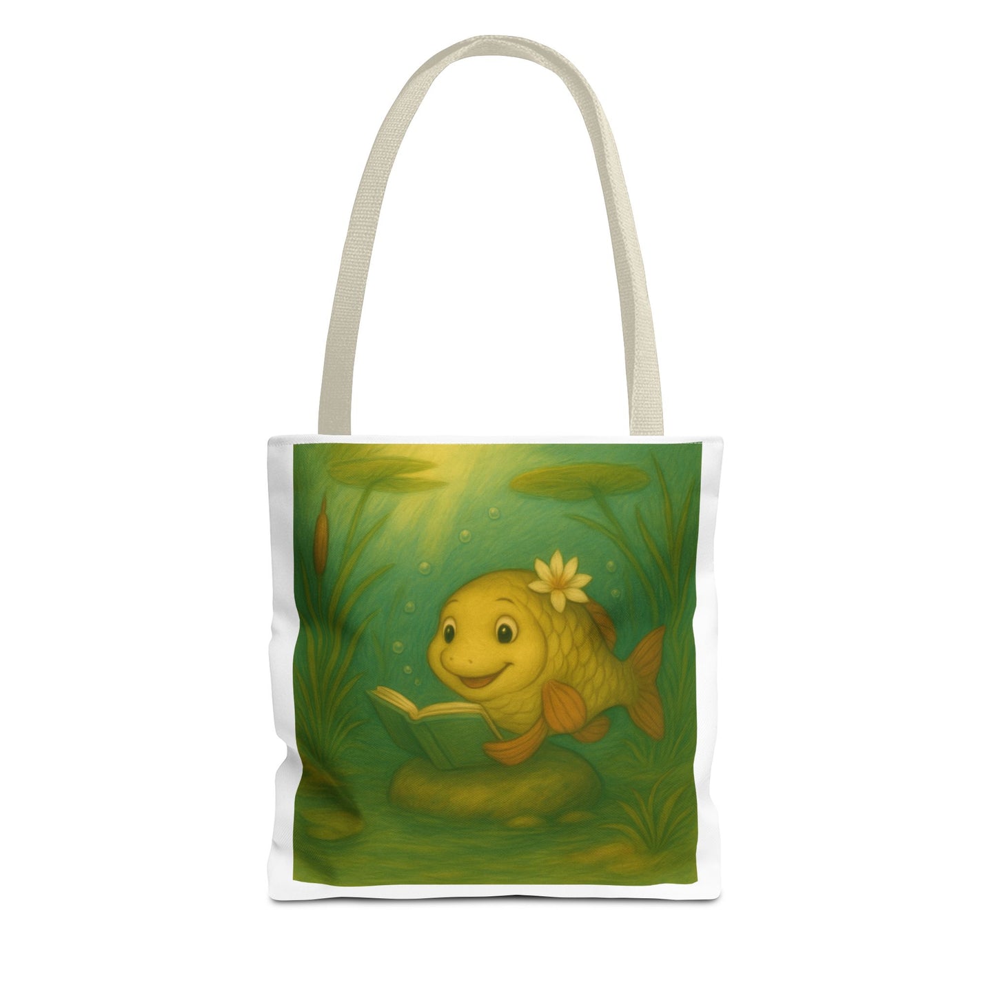 Whimsical Fish Tote Bag, Cute Underwater Style, Eco-Friendly Shopping Bag, Inspirational Quote Carrier, Perfect Gift for Nature [...]