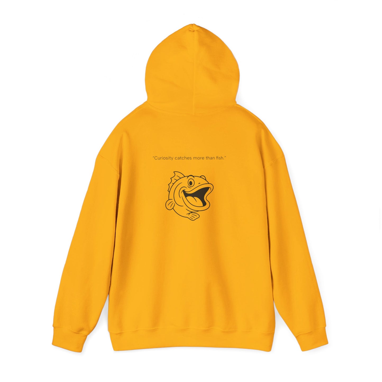 Curiosity Crew Hoodie - Unisex Heavy Blend™ Sweatshirt, Cozy Apparel, Perfect Gift for Fish Lovers, Casual Outfit for Any Season, [...]