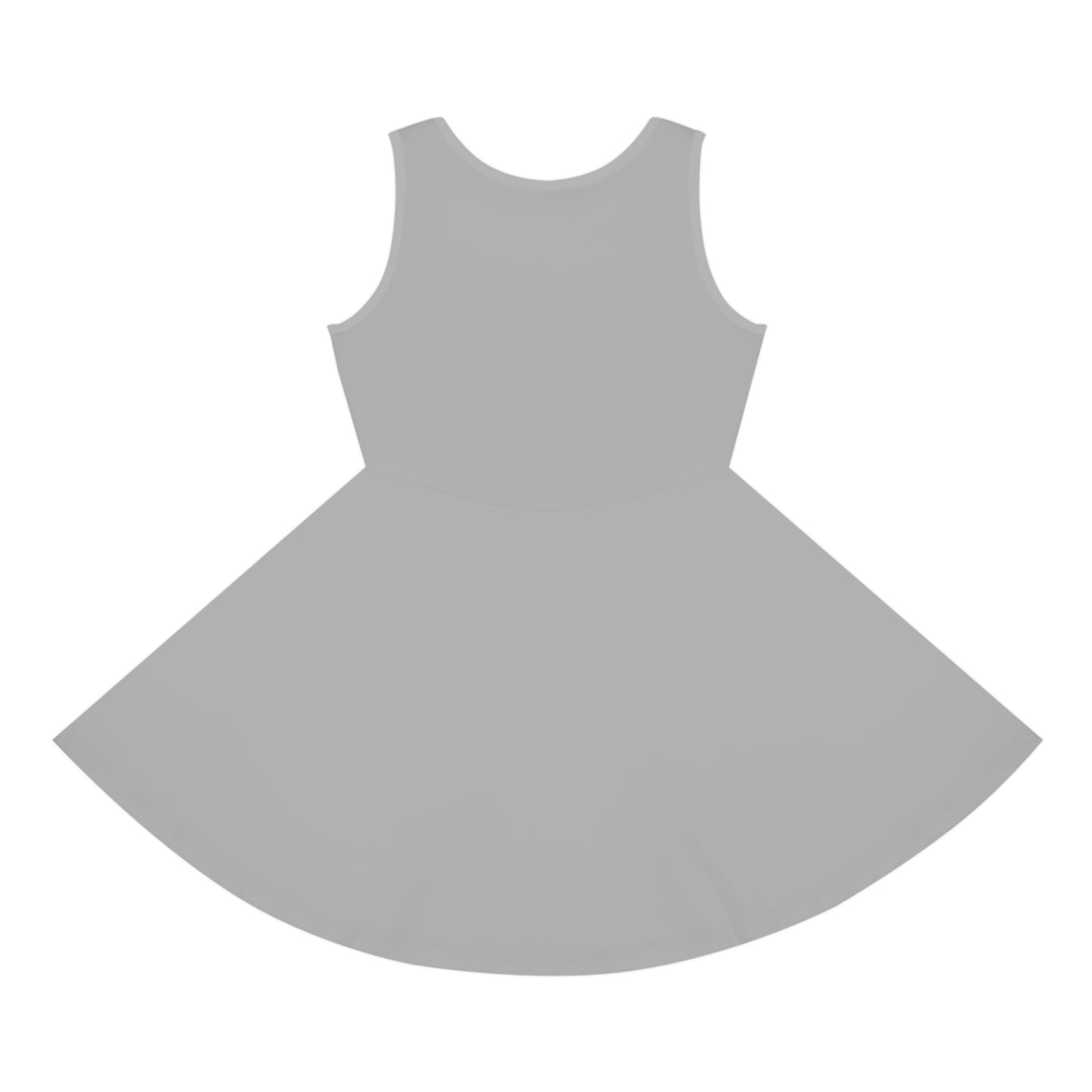 Girls' Sleeveless Sundress with Inspirational Fish Design, Cute Summer Dress, Kids' Casual Dress, Perfect for Birthdays, Picnics, [...]