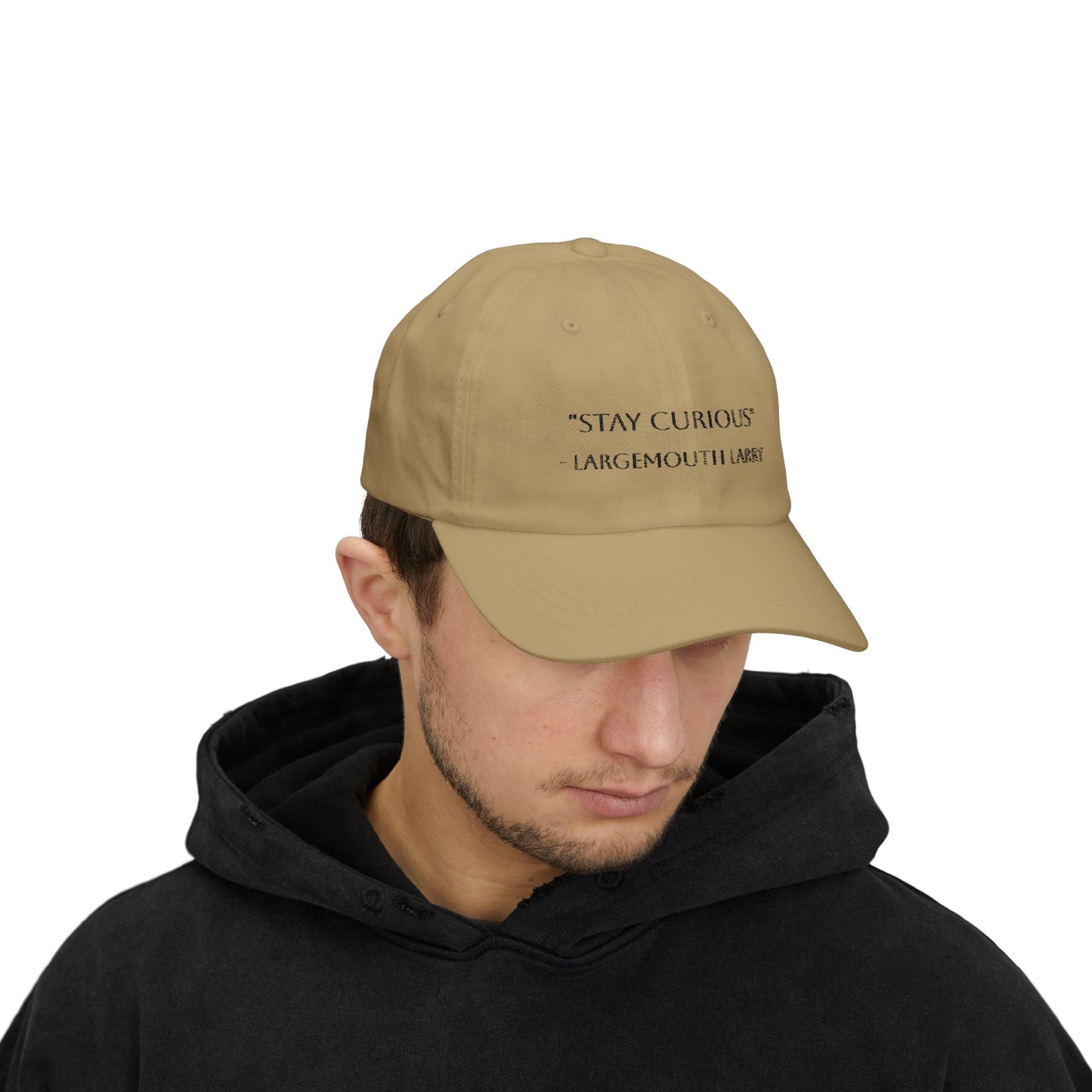 Stay Curious Classic Dad Cap - Casual Hat for Everyday Wear, Gifts for Dads, Summer Fashion, Inspirational Accessory