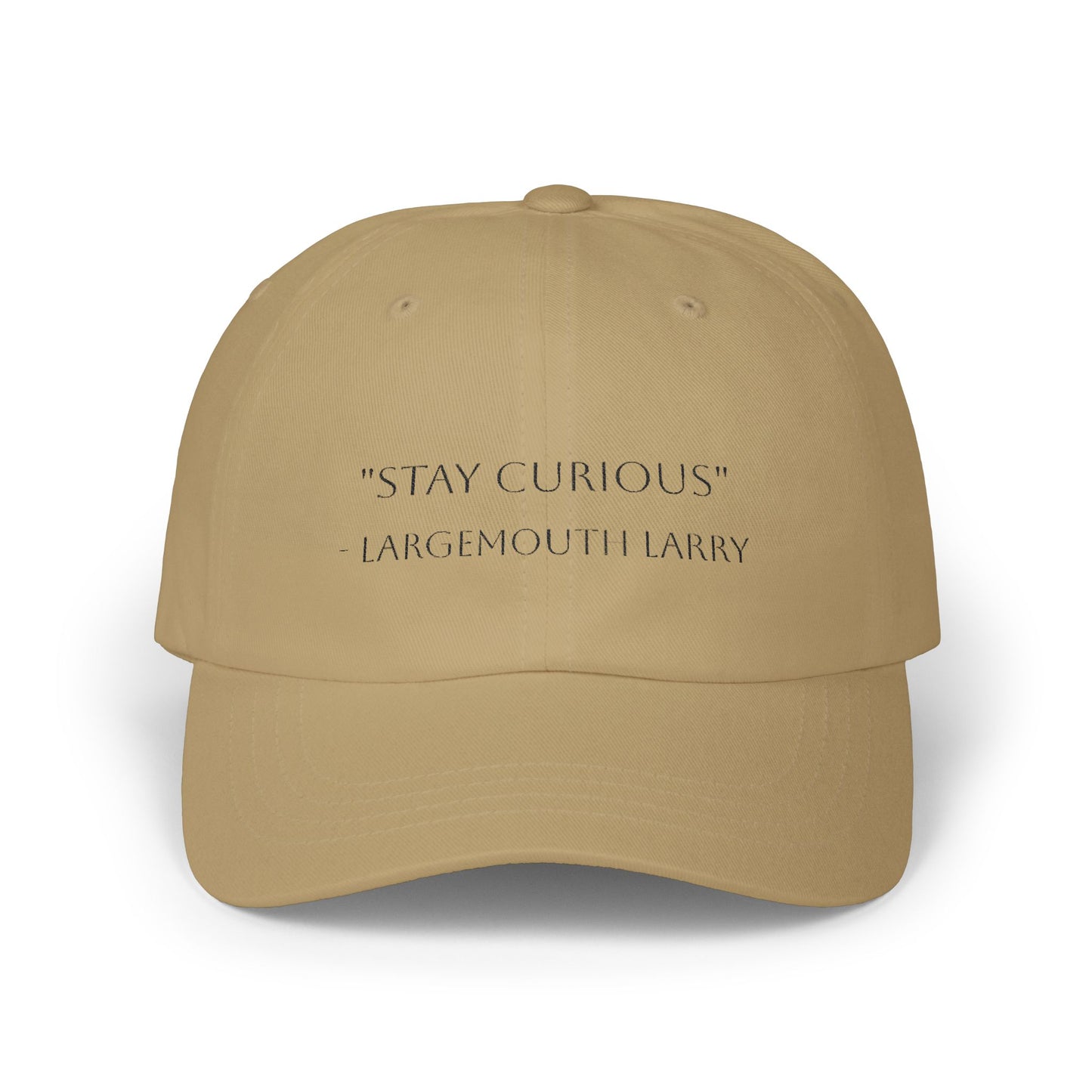 Stay Curious Classic Dad Cap - Casual Hat for Everyday Wear, Gifts for Dads, Summer Fashion, Inspirational Accessory