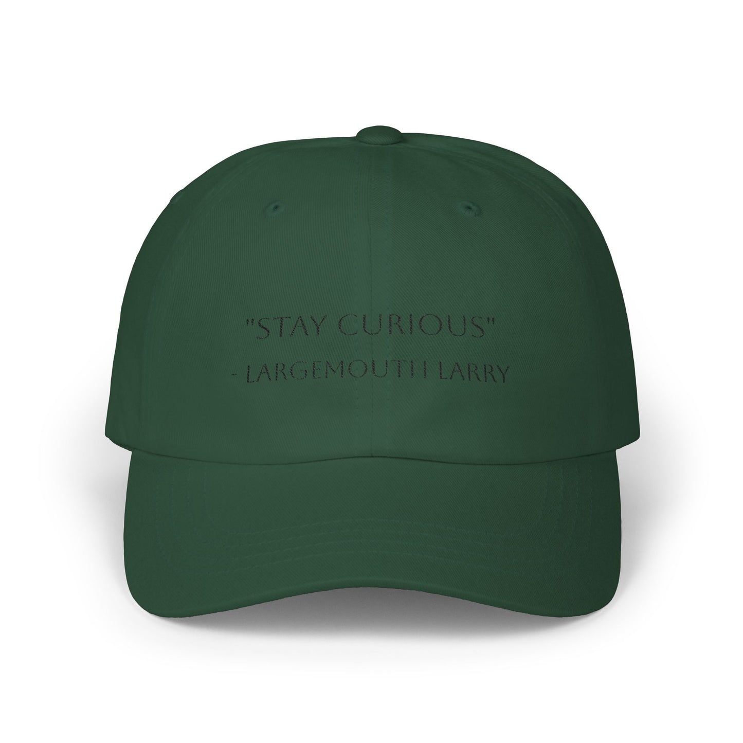 Stay Curious Classic Dad Cap - Casual Hat for Everyday Wear, Gifts for Dads, Summer Fashion, Inspirational Accessory