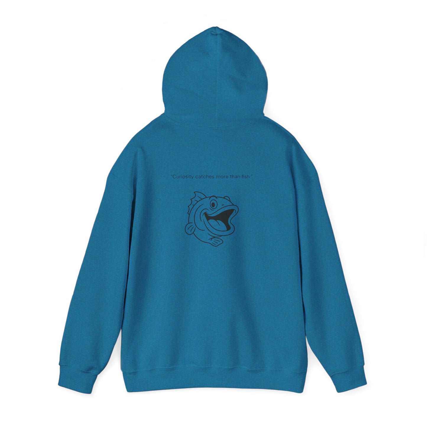 Curiosity Crew Hoodie - Unisex Heavy Blend™ Sweatshirt, Cozy Apparel, Perfect Gift for Fish Lovers, Casual Outfit for Any Season, [...]