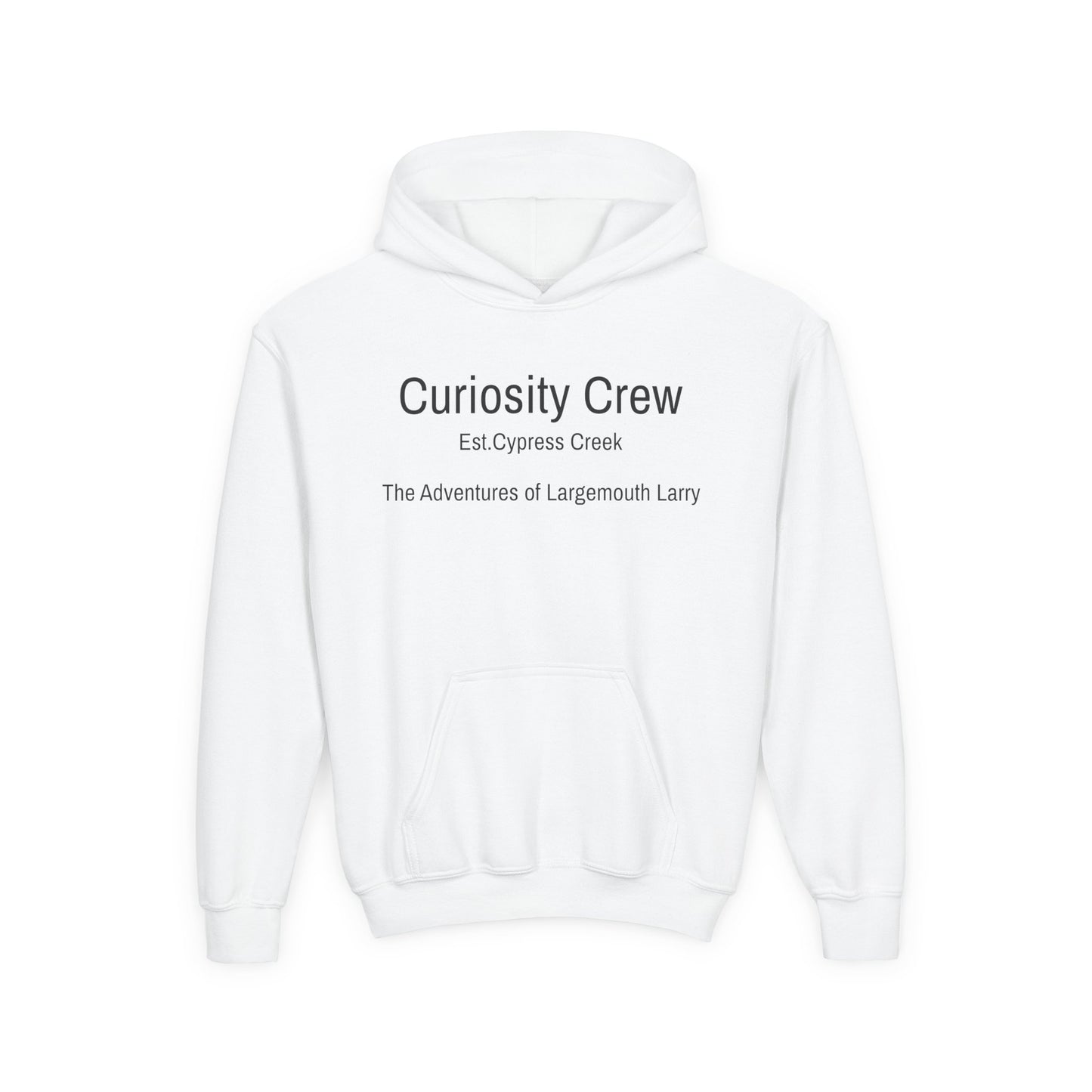 Curiosity Crew Youth Hoodie - Fun Fishing Inspired Sweatshirt, Perfect for Outdoor Adventures, Family Gatherings, Gifts for Young [...]