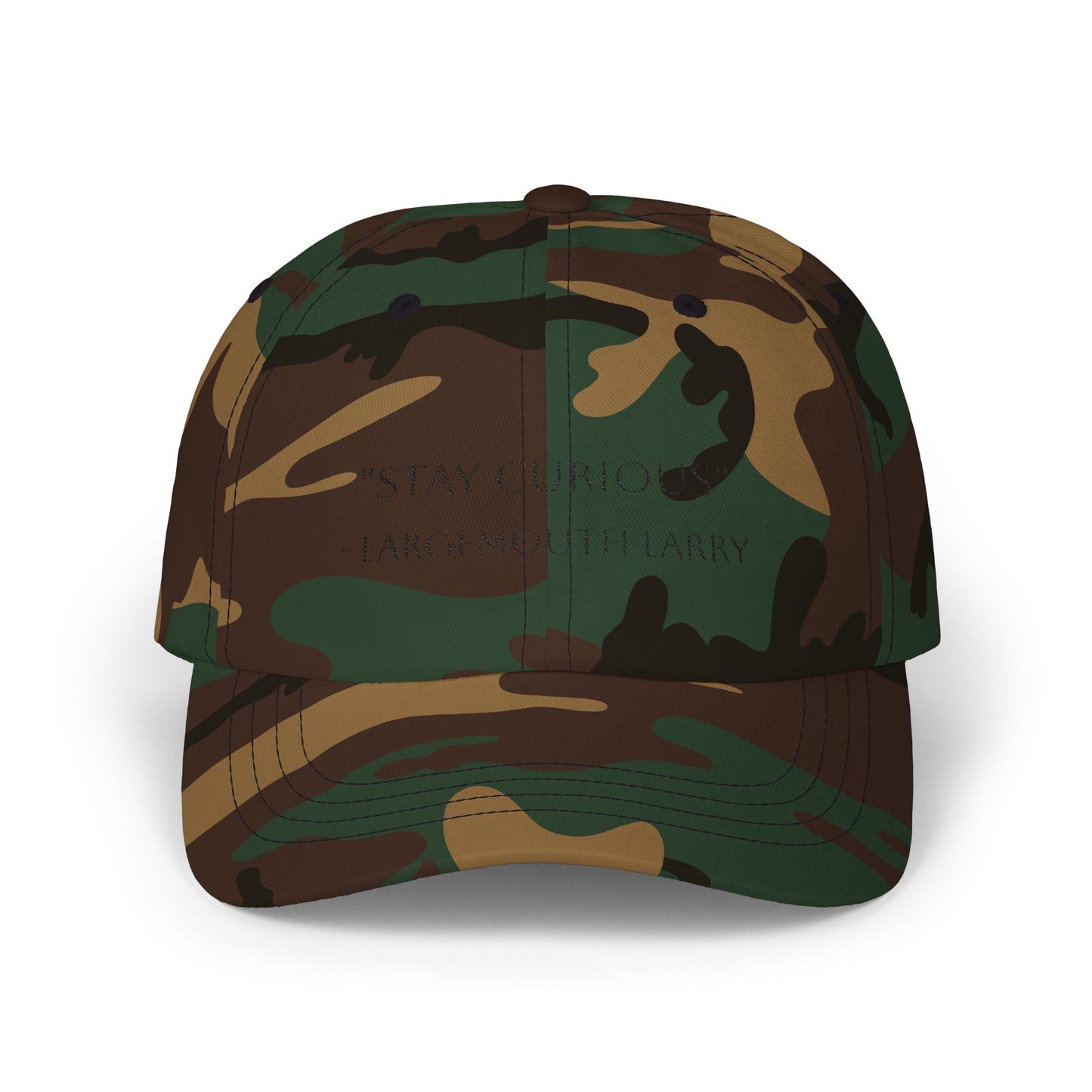 Stay Curious Classic Dad Cap - Casual Hat for Everyday Wear, Gifts for Dads, Summer Fashion, Inspirational Accessory