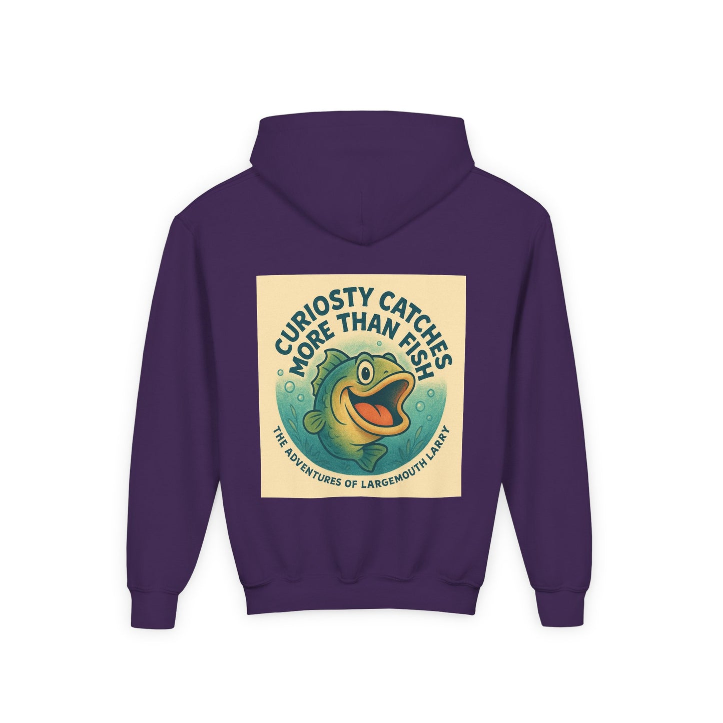 Curiosity Catches More Than Fish Youth Hoodie, Funny Fishing Sweatshirt, Adventure Gift for Kids, Casual Wear for Outdoor Fun, Great [...]