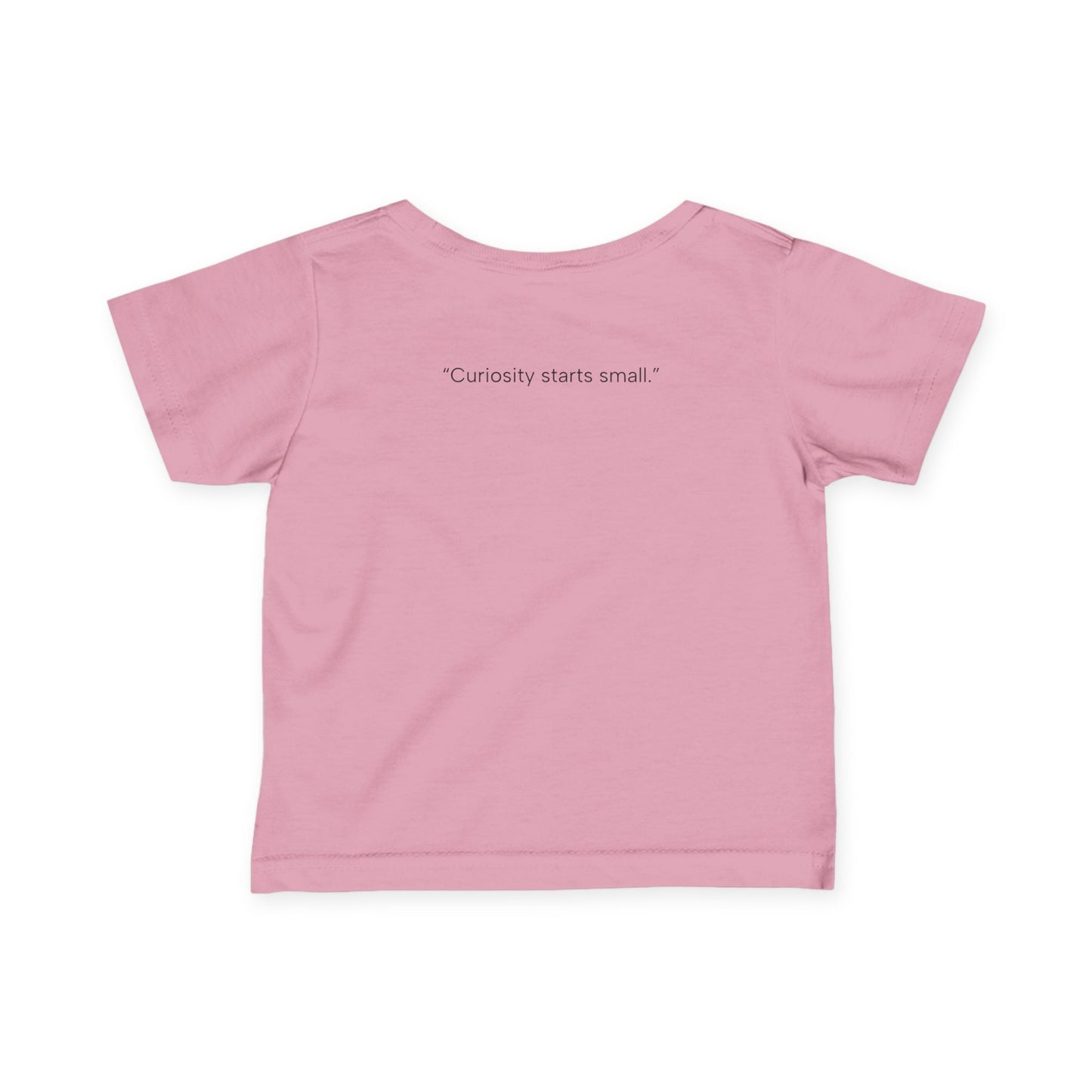 Lil' Lunker Infant Tee - Adorable Baby Shirt, Fishing Theme, Curiosity Starts Small, Cute Toddler Gift, Baby Shower Gift