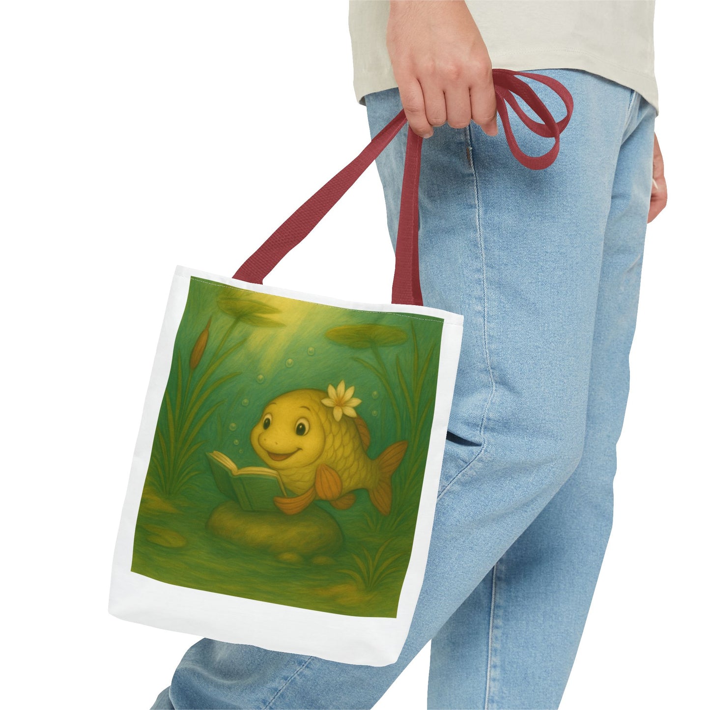 Whimsical Fish Tote Bag, Cute Underwater Style, Eco-Friendly Shopping Bag, Inspirational Quote Carrier, Perfect Gift for Nature [...]