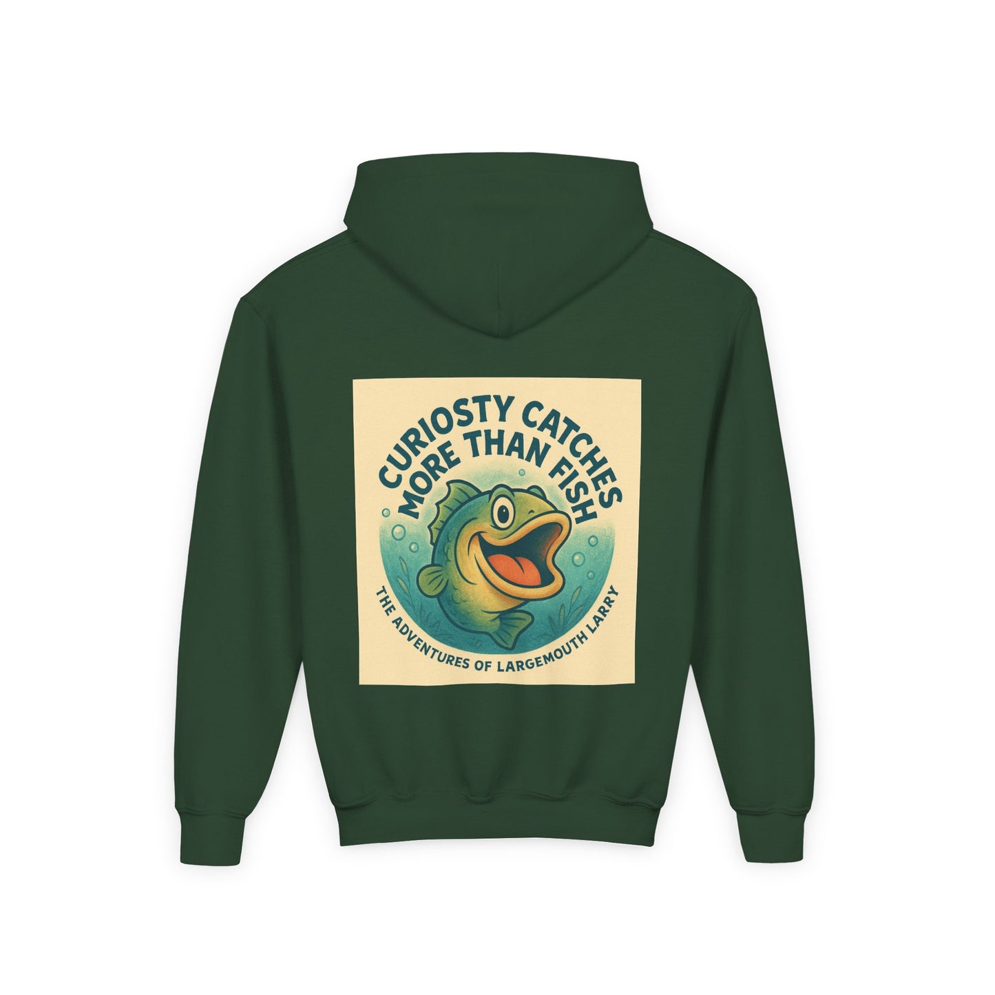 Curiosity Catches More Than Fish Youth Hoodie, Funny Fishing Sweatshirt, Adventure Gift for Kids, Casual Wear for Outdoor Fun, Great [...]