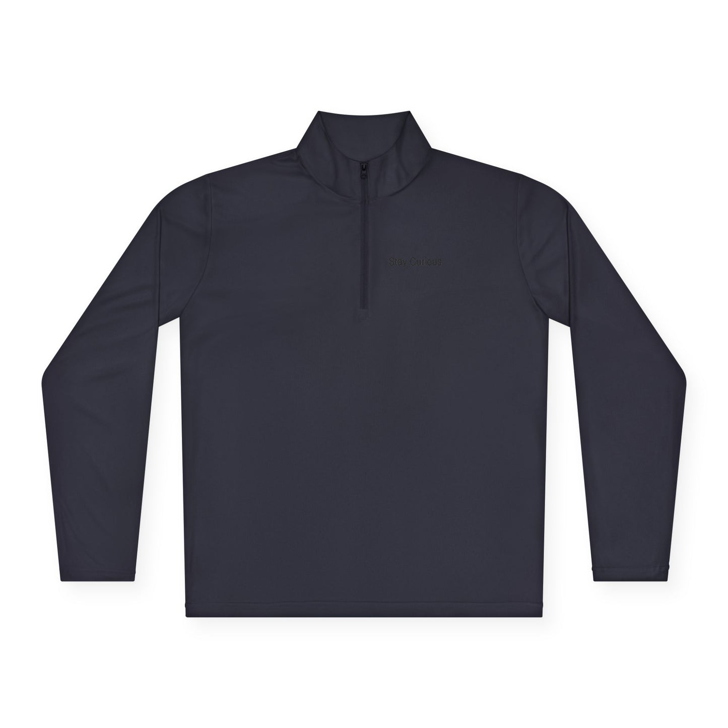 Adventure-Ready Unisex Quarter-Zip Pullover - Stay Careful, Fishing Apparel, Outdoor Gear, Gift for Fishermen, Stylish Layering