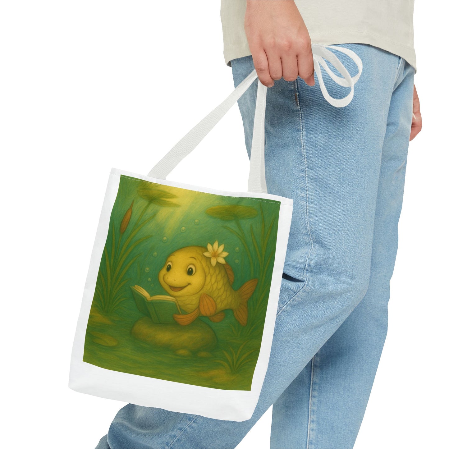 Whimsical Fish Tote Bag, Cute Underwater Style, Eco-Friendly Shopping Bag, Inspirational Quote Carrier, Perfect Gift for Nature [...]