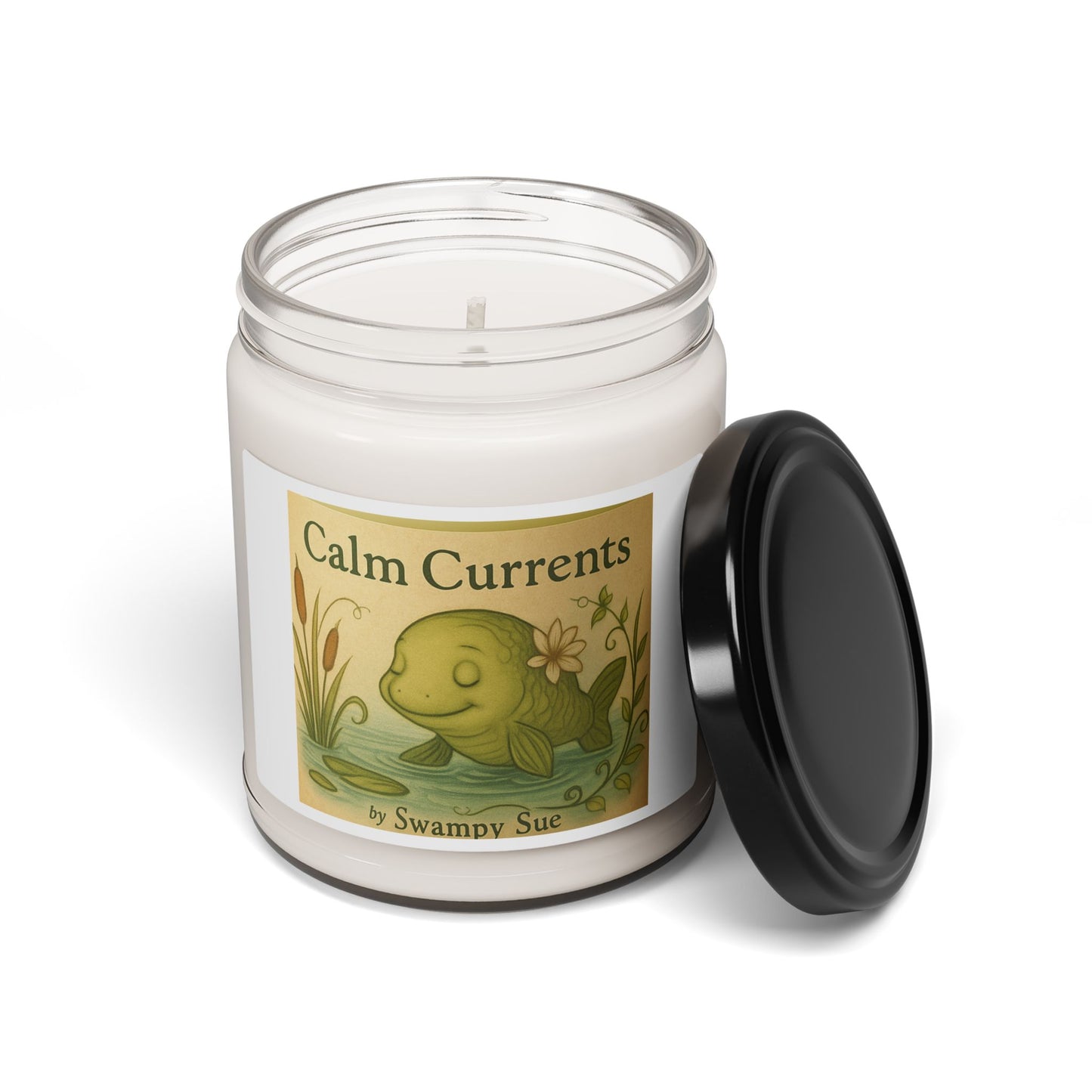 Calm Currents Scented Soy Candle, Relaxation Candle, Gift for Home, Aromatherapy, Mindfulness, Spa Day