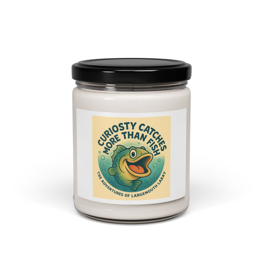 Curiosity Catches More Than Fish Scented Soy Candle, Relaxing Home Decor, Fishing Gift, Eco-Friendly Candle, Unique Gift Idea, [...]