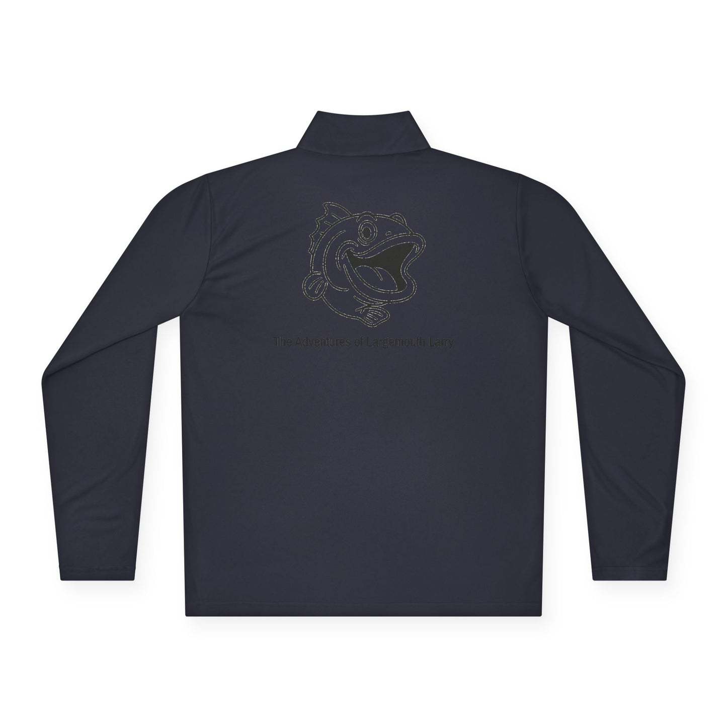 Adventure-Ready Unisex Quarter-Zip Pullover - Stay Careful, Fishing Apparel, Outdoor Gear, Gift for Fishermen, Stylish Layering