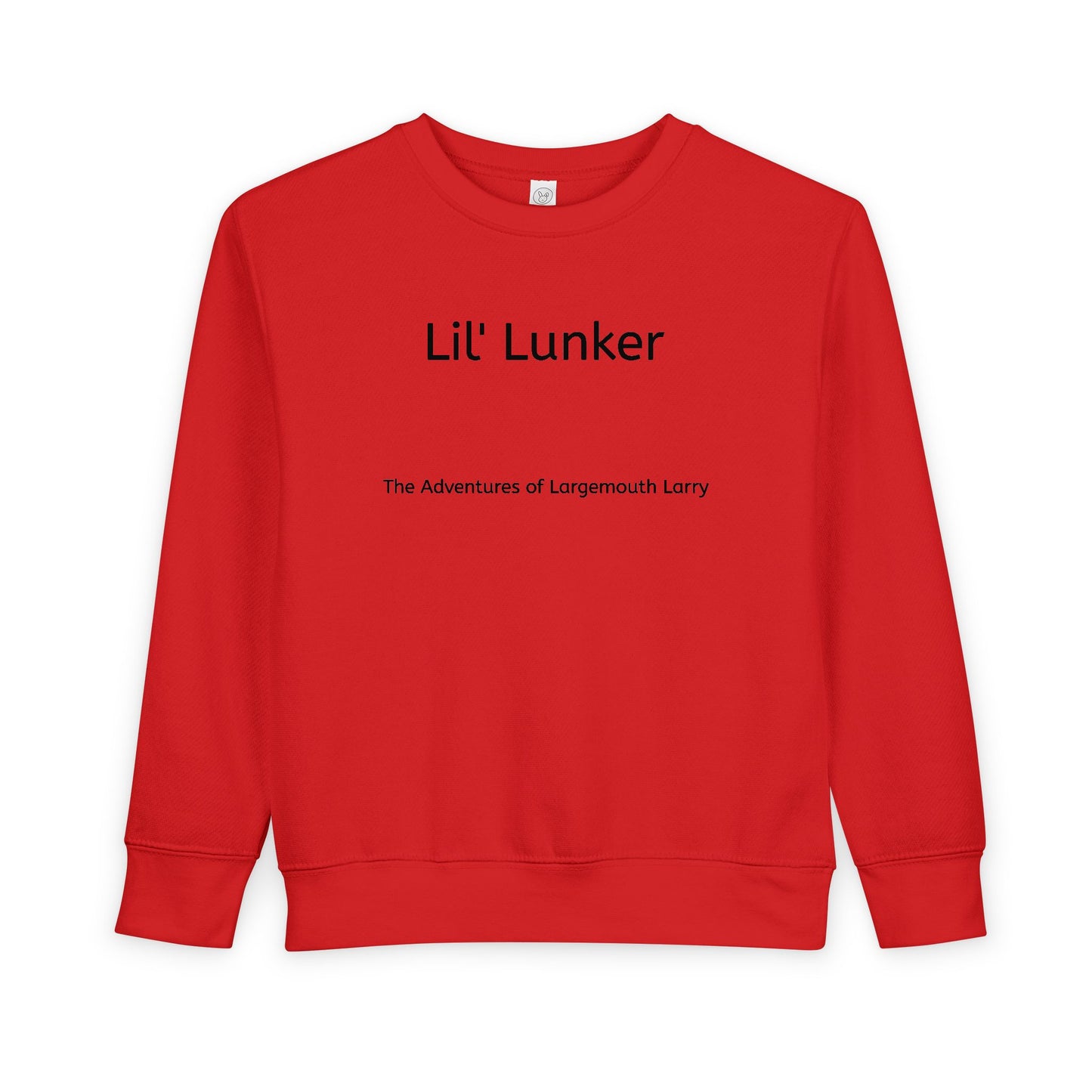 Toddler Fishing Sweatshirt - Lil' Lunker Design, Gift for Kids, Cute Fishing Apparel, Outdoor Adventure Clothing, Fun Toddler Outfit