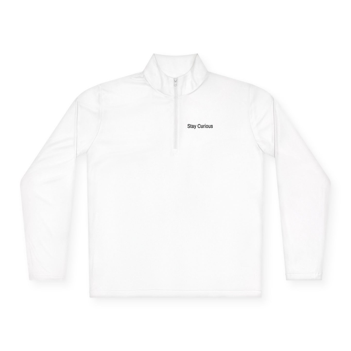 Adventure-Ready Unisex Quarter-Zip Pullover - Stay Careful, Fishing Apparel, Outdoor Gear, Gift for Fishermen, Stylish Layering