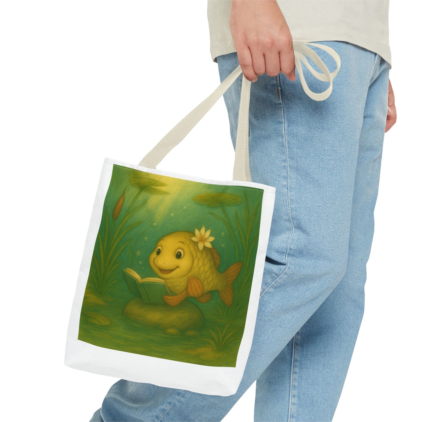 Whimsical Fish Tote Bag, Cute Underwater Style, Eco-Friendly Shopping Bag, Inspirational Quote Carrier, Perfect Gift for Nature [...]