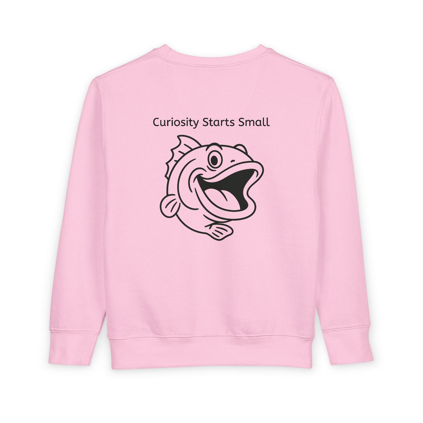 Toddler Fishing Sweatshirt - Lil' Lunker Design, Gift for Kids, Cute Fishing Apparel, Outdoor Adventure Clothing, Fun Toddler Outfit