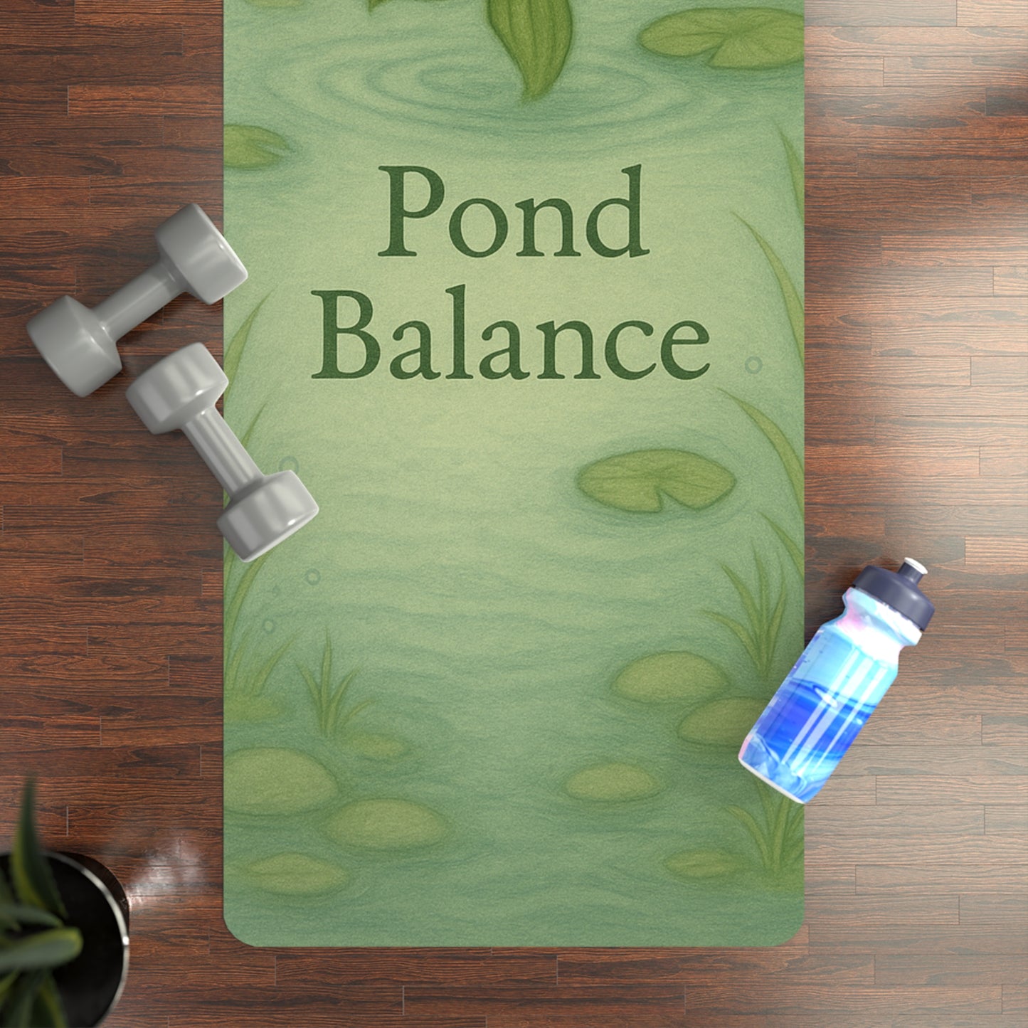 Serene Fish Yoga Mat, Eco-Friendly Exercise Mat, Balance & Flexibility, Yoga Gift for Practitioners, Mindfulness & Meditation