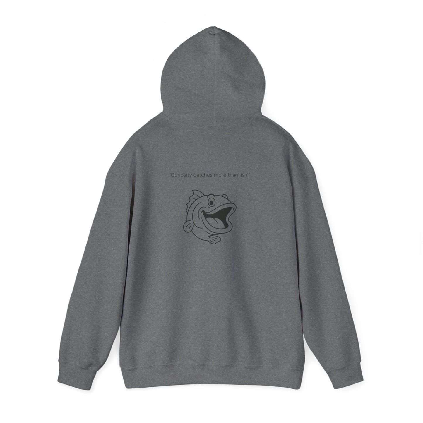 Curiosity Crew Hoodie - Unisex Heavy Blend™ Sweatshirt, Cozy Apparel, Perfect Gift for Fish Lovers, Casual Outfit for Any Season, [...]
